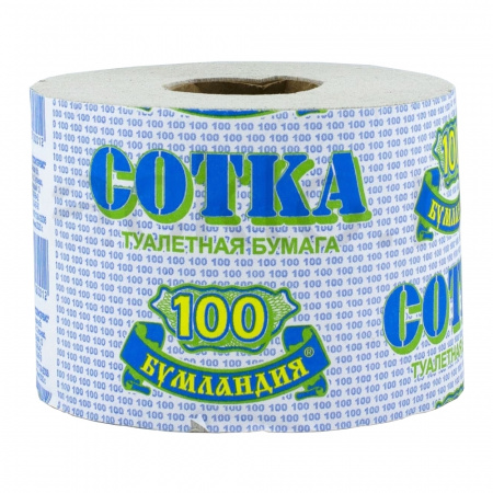 Туалетная Бумага Бумландия (1 рулон)